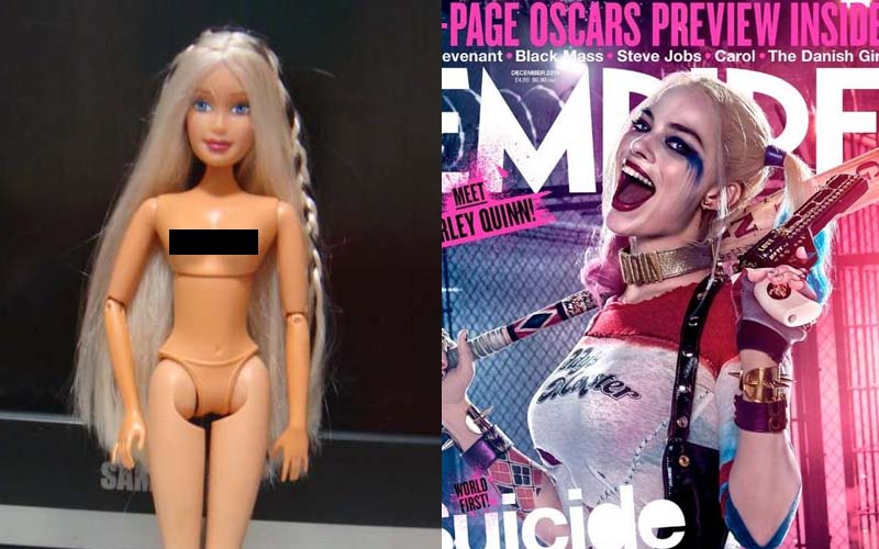           他在網路上買了一個二手的芭比娃娃，並想把它改造成電影《自殺突擊隊》中的小丑女！做出來的成品讓網友尖叫了！  -               